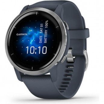 Часы GARMIN VENU 2 BLACK WITH SLATE HARDWARE