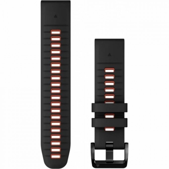 Ремешок GARMIN EPIXPRO (G2) 22MM QUICKFIT BLK/FLM RED SILCN BND 010-13280-06 Ремешок GARMIN EPIXPRO (G2) 22MM QUICKFIT BLK/FLM RED SILCN BND 010-13280-06