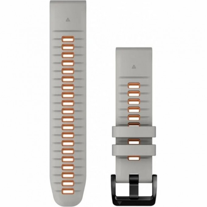 Ремешок GARMIN EPIXPRO (G2) 22MM QUICKFIT GRY/EMBRORNG SILCN BND 010-13280-02 Ремешок GARMIN EPIXPRO (G2) 22MM QUICKFIT GRY/EMBRORNG SILCN BND 010-13280-02