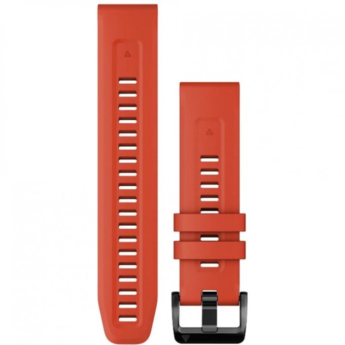 Ремешок GARMIN FENIX 7 22MM QUICKFIT FLAME RED SILICONE BAND 010-13111-04 Ремешок GARMIN FENIX 7 22MM QUICKFIT FLAME RED SILICONE BAND 010-13111-04