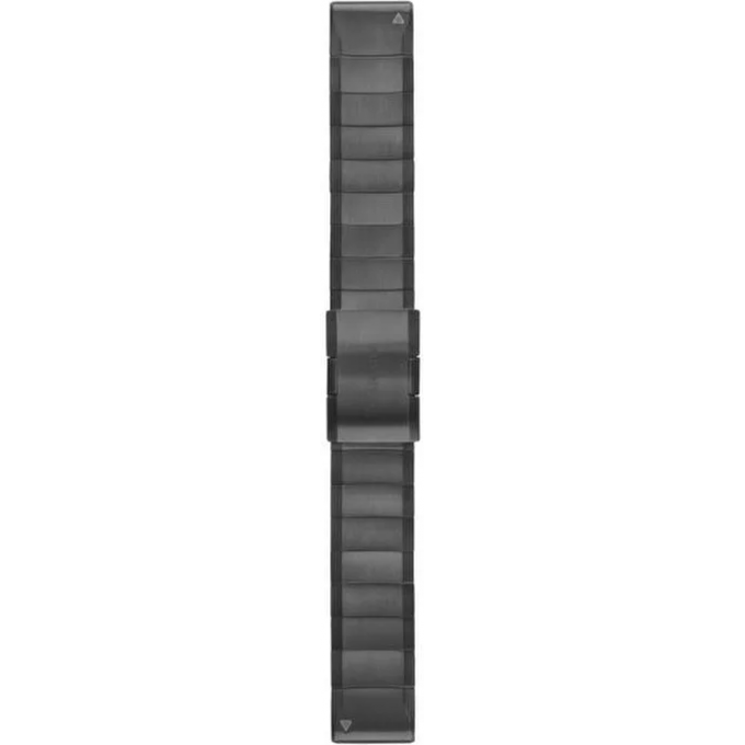 Ремешок сменный для GARMIN QUICKFIT 20MM, металлический (Тёмно-серый) 010-12496-06 Ремешок сменный для GARMIN QUICKFIT 20MM, металлический (Тёмно-серый) 010-12496-06